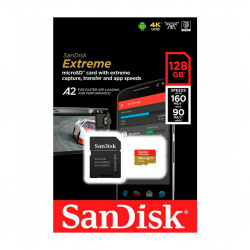 Sandisk micro SDHC 128Gb Ultra Class 10 UHS-I + ADP (48/10 MB/s)